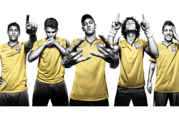 NIKE unveils 2014 Brasil kit in Rio de Janeiro